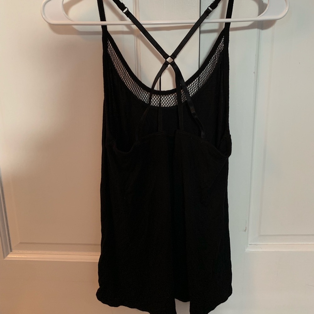 Tahari Black Sleep Tank